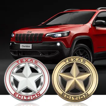 Auto-Stil Texas Edition Ikonu Simbol Naljepnica Naljepnica Za Jeep Wrangler, Compass Grand Cherokee Patriot Liberty Renegade Commander
